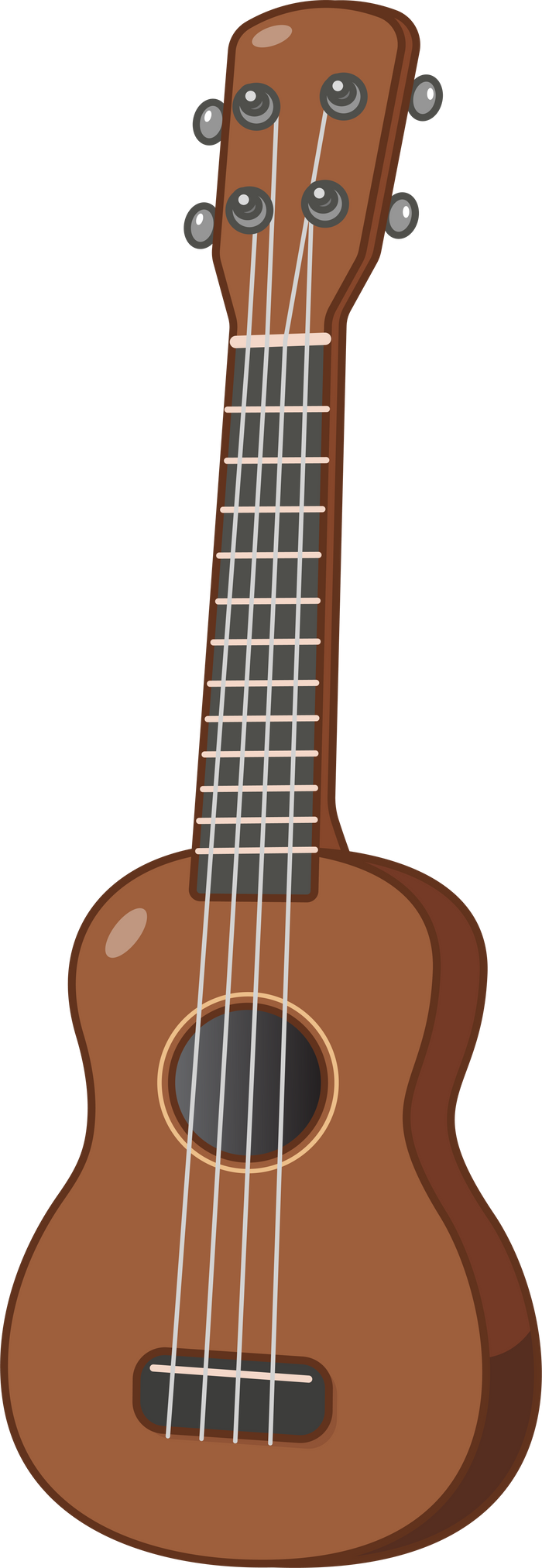 Ukulele Guitar Cartoon
